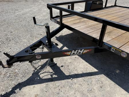 New 2026 H&H Trailers 76X10 Utility Trailer 3.5K GVWR