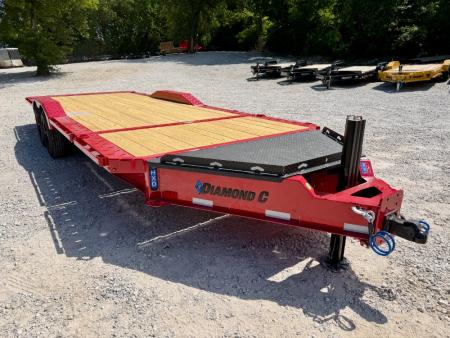New 2026 Diamond C Trailers 18K HXD 208 Package 22' x 102" Equipment Trailer