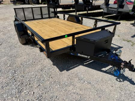 New 2026 Diamond C Trailers 3.5K PSA  135 Package 12'X83" Utility Trailer