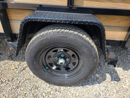 New 2026 Sure-Trac 6x10 Tube Top Three board 3k Utility Trailer