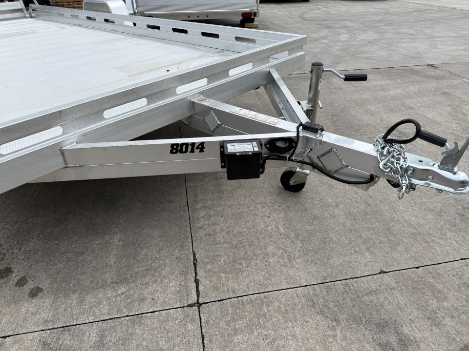 New 2027 ALUMA 8014 Utility w/ Tailgate 4.4K Torsion Axle