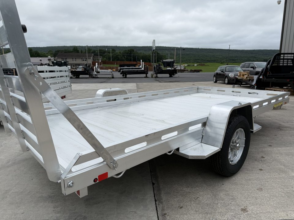 New 2027 ALUMA 8014 Utility w/ Tailgate 4.4K Torsion Axle