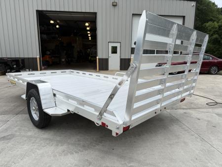 New 2027 ALUMA 8014 Utility w/ Tailgate 4.4K Torsion Axle