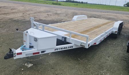 New 2026 PJ Trailers 83" x 22' 5" Channel Equipment (CE) Equipment Trailer