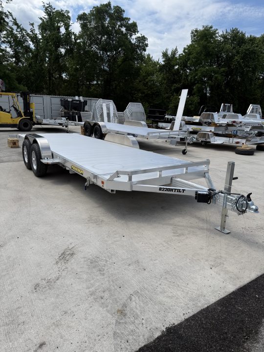 New 2027 ALUM A 8220H TILT CAR HAULER -9990 # GVWR
