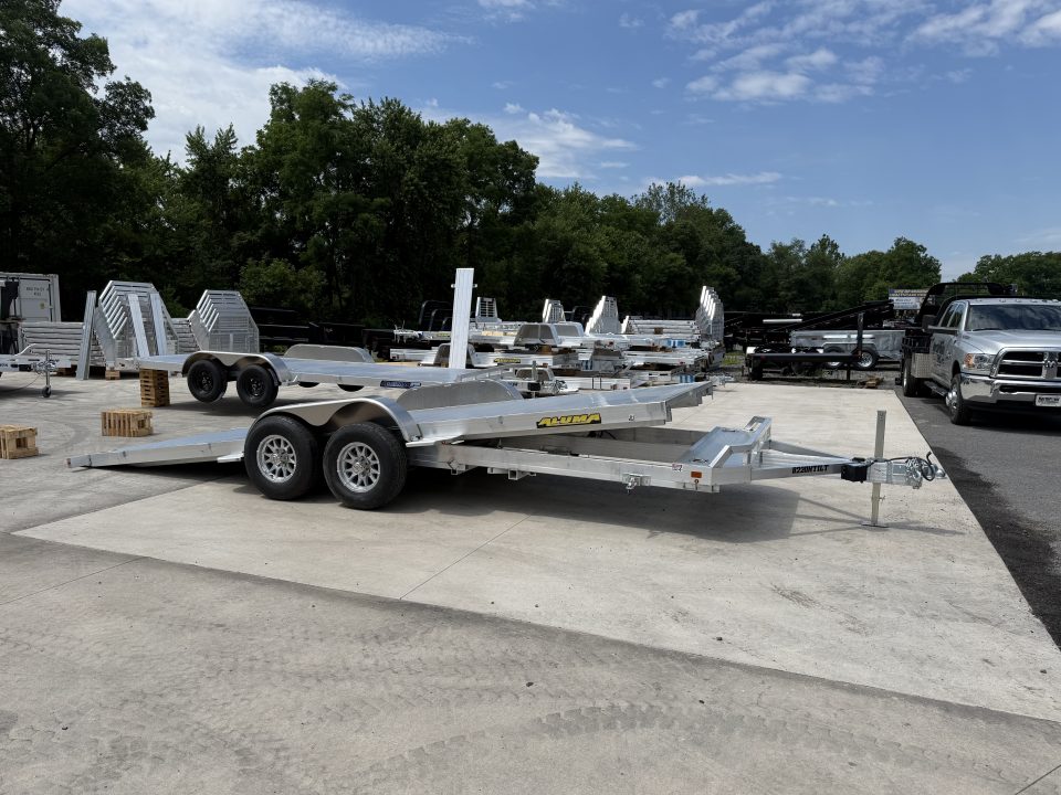 New 2027 ALUM A 8220H TILT CAR HAULER -9990 # GVWR