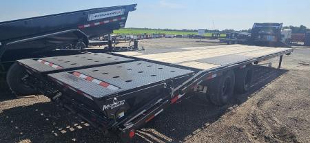 New 2027 PJ Trailers 102" X 32' Low-Pro/ 12K Axles & 14Ply Tires Flatbed Trailer