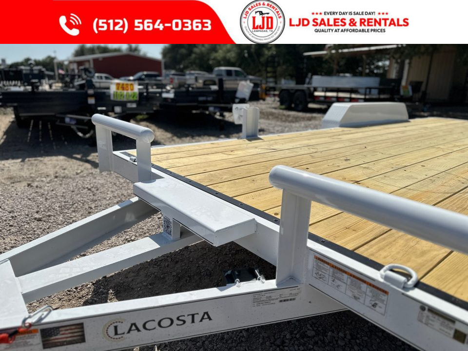New 2026 Lacosta - 83" x 20' - Car Hauler Trailer - 7k GVWR - SIR