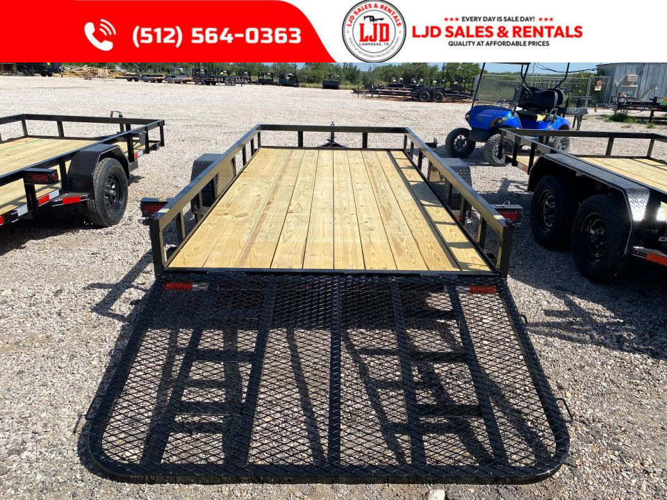 New 2026 Lacosta 77" X 14' - Utility Tilt Trailer - Single Axle - 4' Gate