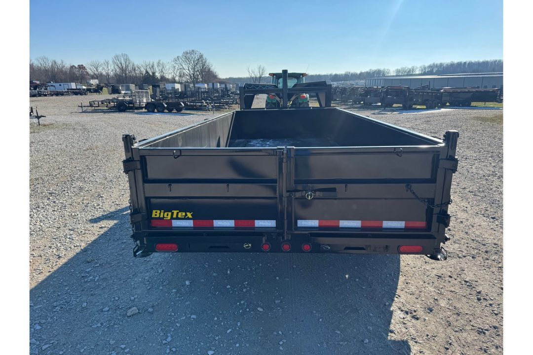 New 2026 Big Tex Trailers 83x14 Tandem 15.9K GN Telescopic Dump w/ 2' Sides