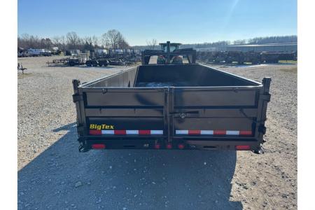 New 2026 Big Tex Trailers 83x14 Tandem 15.9K GN Telescopic Dump w/ 2' Sides