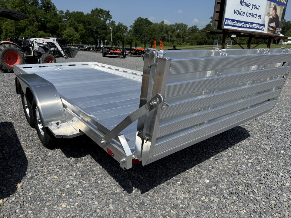 New 2027 ALUMA 8016 Tandem Axle w/ Bi-Fold Tailgate