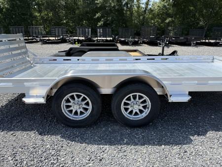 New 2027 ALUMA 8016 Tandem Axle w/ Bi-Fold Tailgate