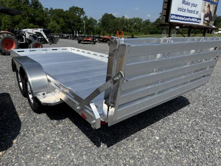 New 2027 ALUMA 8016 Tandem Axle w/ Bi-Fold Tailgate