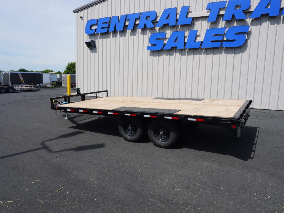 New 2027 PJ Trailers 102"x16' Deckover Trailer