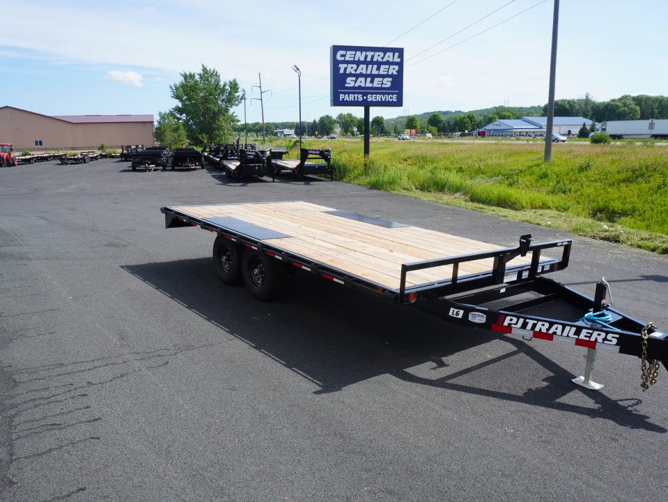 New 2027 PJ Trailers 102"x16' Deckover Trailer