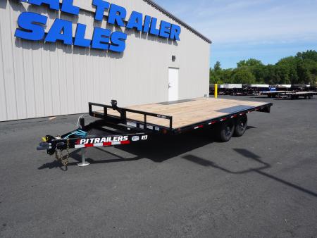 New 2027 PJ Trailers 102 x16' Deckover Trailer