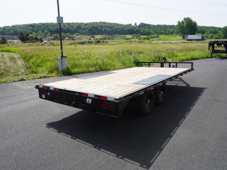 New 2027 PJ Trailers 102"x16' Deckover Trailer