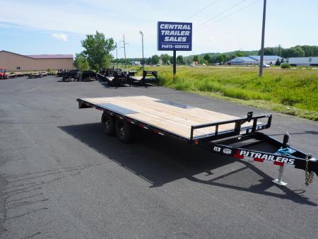 New 2027 PJ Trailers 102"x16' Deckover Trailer