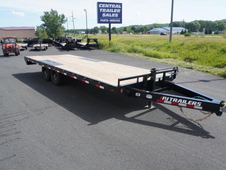 New 2027 PJ Trailers 102"x22' Deckover Trailer