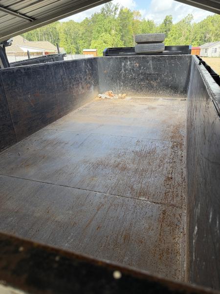 Used 2024 Double A USED 83"x16'ft Dump Trailer