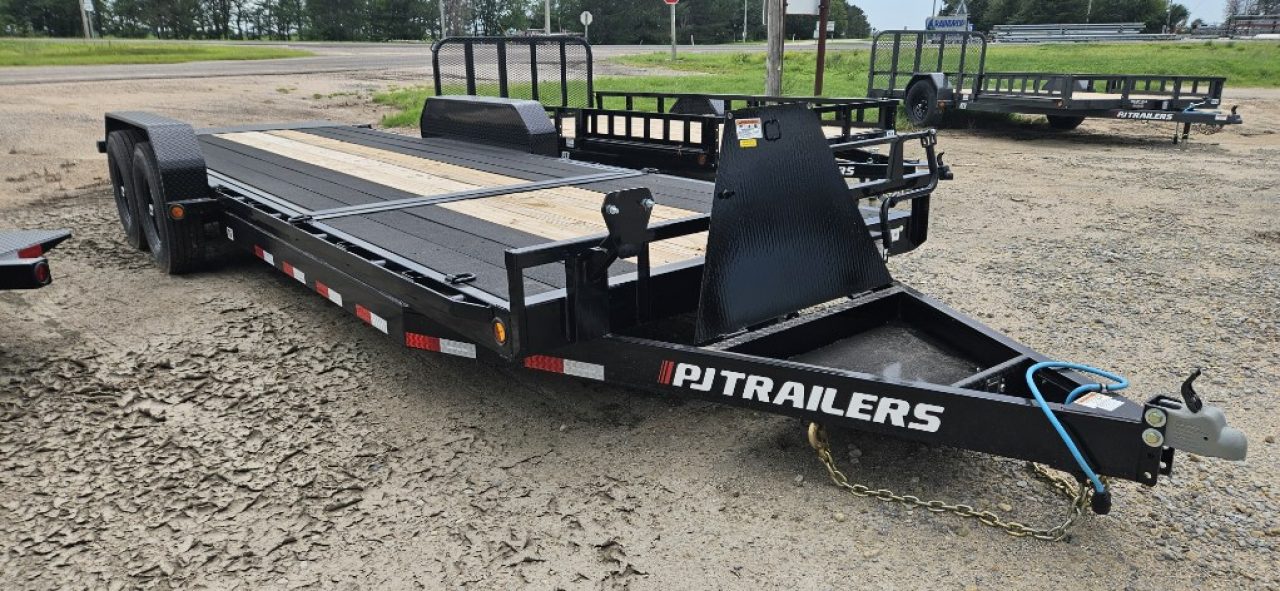 New 2027 PJ Trailers 83" x 22' 6" Channel Equipment Tilt (T6) Trailer