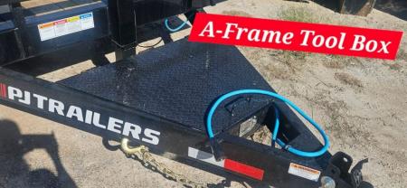 New 2027 PJ Trailers 83" x 22' 6" Channel Equipment Tilt (T6) Trailer