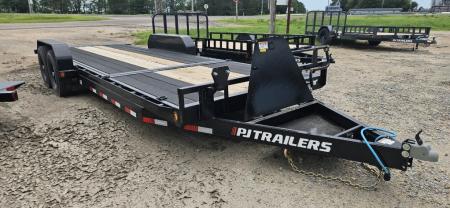 New 2027 PJ Trailers 83" x 22' 6" Channel Equipment Tilt (T6) Trailer