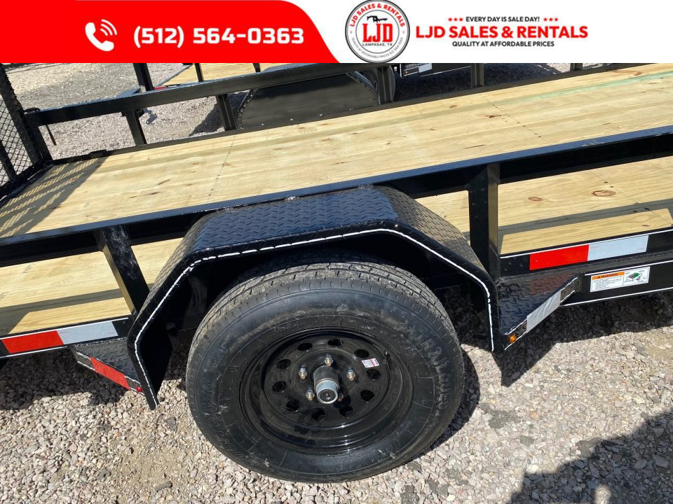 New 2026 Lacosta - 6 x 12 - Utility Trailer -- 4' Gate - 3500 GVWR