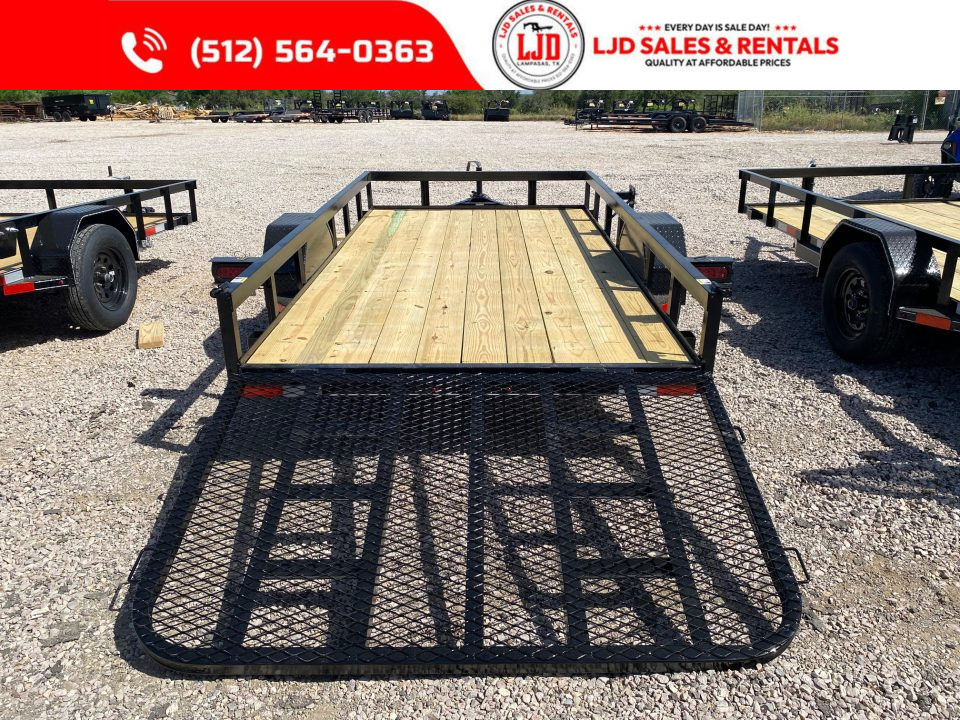 New 2026 Lacosta - 6 x 12 - Utility Trailer -- 4' Gate - 3500 GVWR