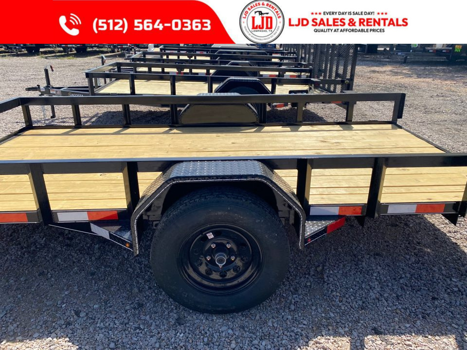 New 2026 Lacosta - 6 x 12 - Utility Trailer -- 4' Gate - 3500 GVWR
