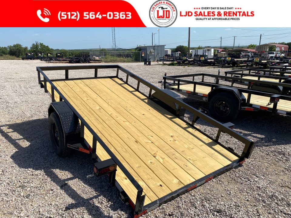 New 2026 Lacosta - 6 x 12 - Utility Trailer -- 4' Gate - 3500 GVWR