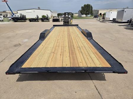 New 2026 H&H Trailers 82x24 Electric Tilt Speed Loader Car Hauler 14K Equipment Trailer