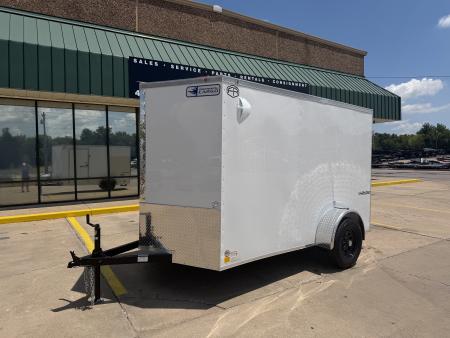 New #056627 2027 FOREST RIVER SA 6 X 10 SINGLE AXLE 3.5K ENCLOSED W/ REAR RAMP DOOR