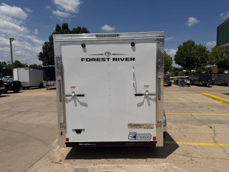 New #056627 2027 FOREST RIVER SA 6 X 10 SINGLE AXLE 3.5K ENCLOSED W/ REAR RAMP DOOR