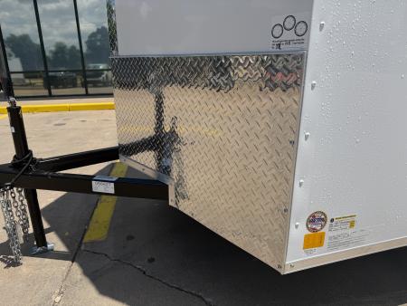 New #056627 2027 FOREST RIVER SA 6 X 10 SINGLE AXLE 3.5K ENCLOSED W/ REAR RAMP DOOR
