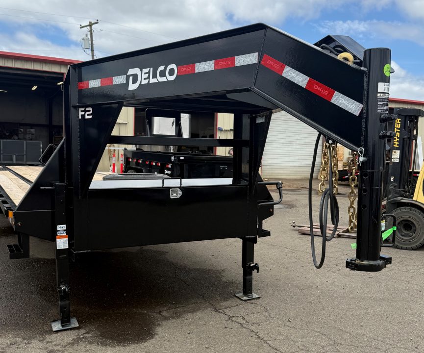 New 2026 Delco Trailers F132 Flatbed Trailer