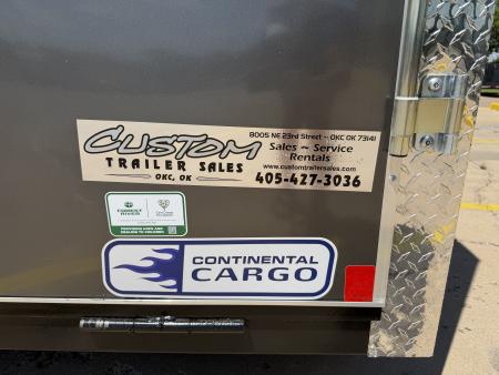 New #056632 2027 Forest River TA2 6 X 12 TANDEM AXLE 7K ENCLOSED W/ REAR RAMP DOOR