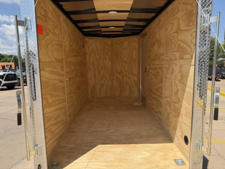New #056632 2027 Forest River TA2 6 X 12 TANDEM AXLE 7K ENCLOSED W/ REAR RAMP DOOR