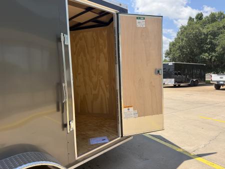 New #056632 2027 Forest River TA2 6 X 12 TANDEM AXLE 7K ENCLOSED W/ REAR RAMP DOOR