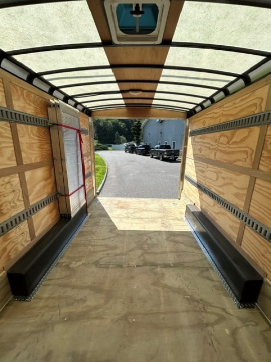 Used 2024 Haul About Trailers Contractor Trailer with Double Doors, Cargo / Enclosed Trailer