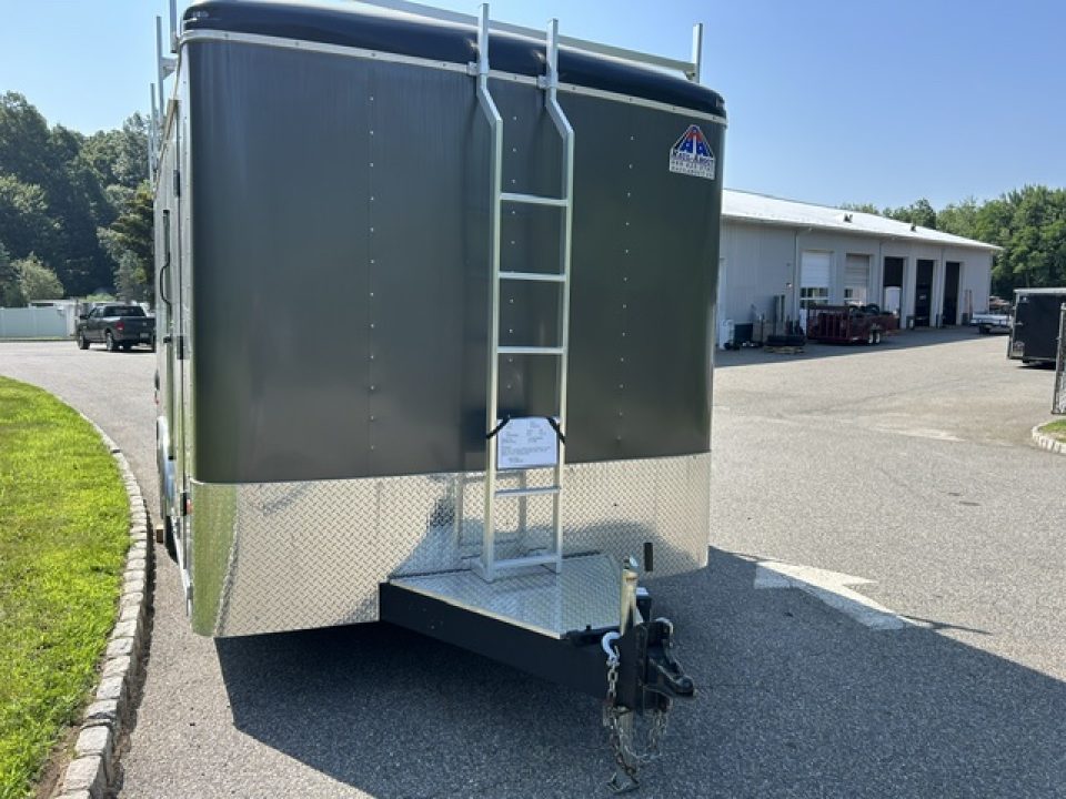 Used 2024 Haul About Trailers Contractor Trailer with Double Doors, Cargo / Enclosed Trailer