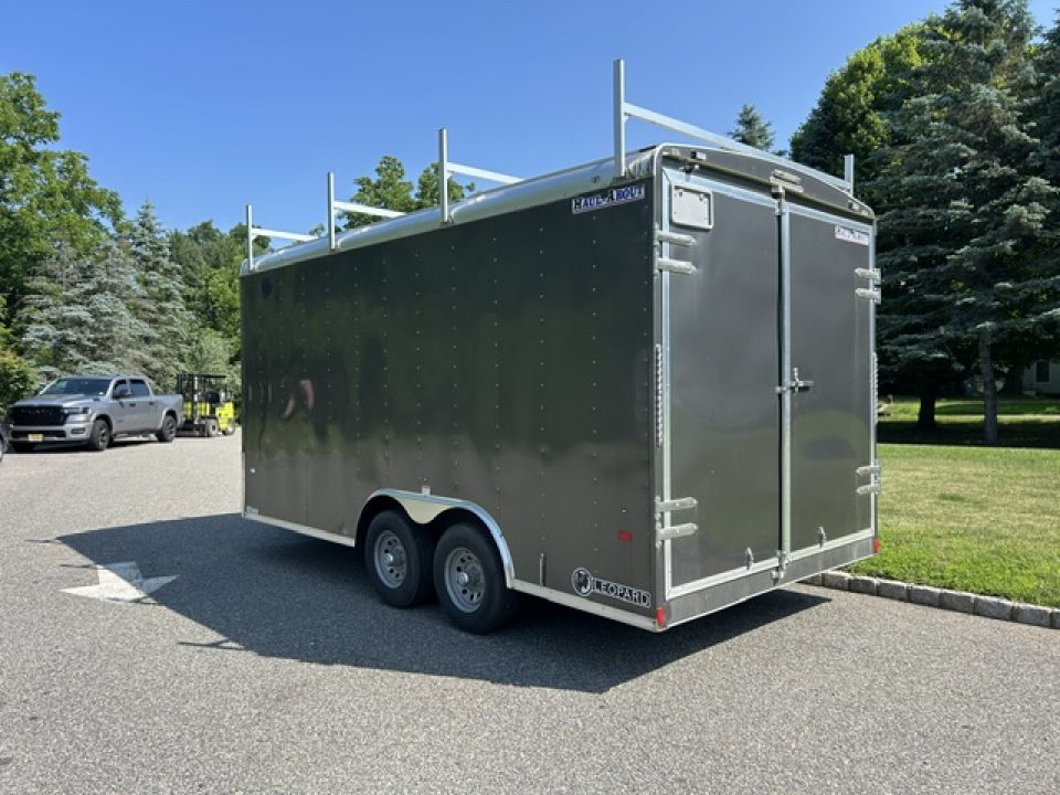 Used 2024 Haul About Trailers Contractor Trailer with Double Doors, Cargo / Enclosed Trailer