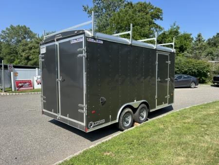 Used 2024 Haul About Trailers Contractor Trailer with Double Doors, Cargo / Enclosed Trailer