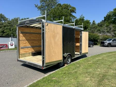 Used 2024 Haul About Trailers Contractor Trailer with Double Doors, Cargo / Enclosed Trailer