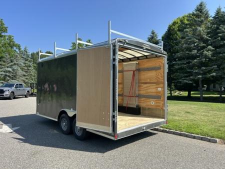 Used 2024 Haul About Trailers Contractor Trailer with Double Doors, Cargo / Enclosed Trailer