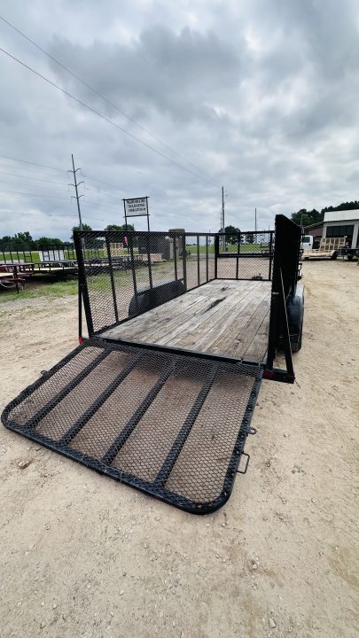 Used 2023 X-On 7X16 Landscape Trailer