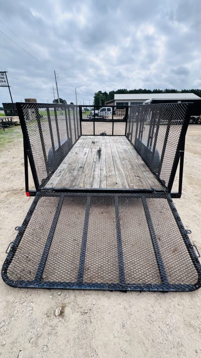 Used 2023 X-On 7X16 Landscape Trailer