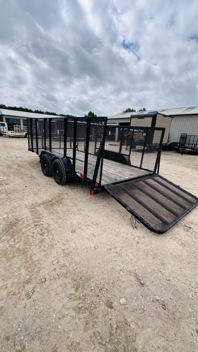 Used 2023 X-On 7X16 Landscape Trailer