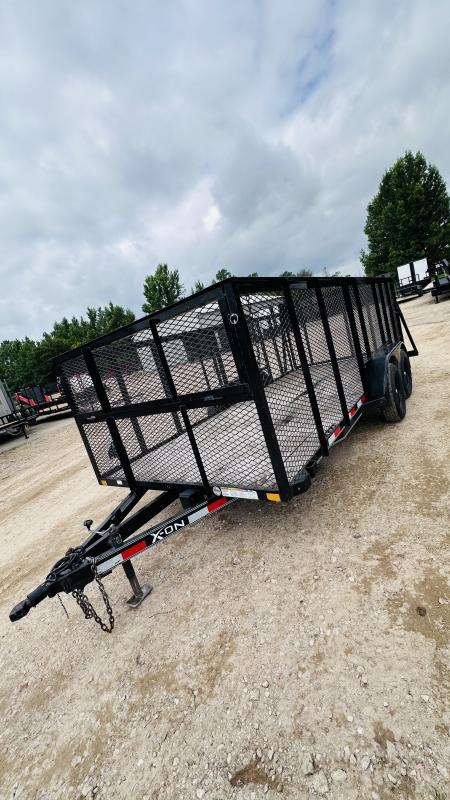 Used 2023 X-On 7X16 Landscape Trailer